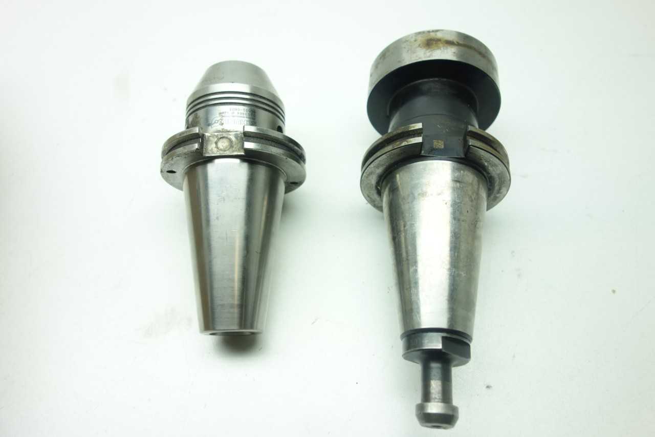LOT OF ASSORTED CAT50 TOOL HOLDERS - VALENITE, SCHUNK - MACHINING ACCESSORIES & TOOLING