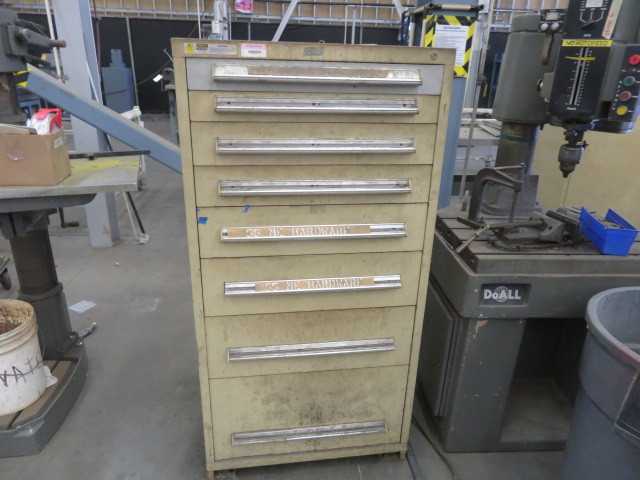 8 Drawer Stanley Vidmar and contents - MISCELLANEOUS