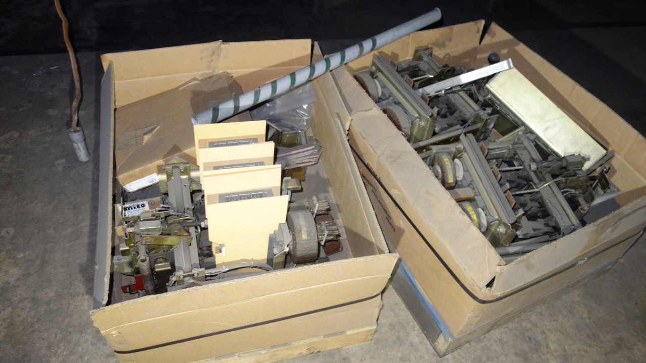 ASSORTED SWITCHEAR BREAKERS AND COMPONENTS - ELECTRICAL COMPONENTS