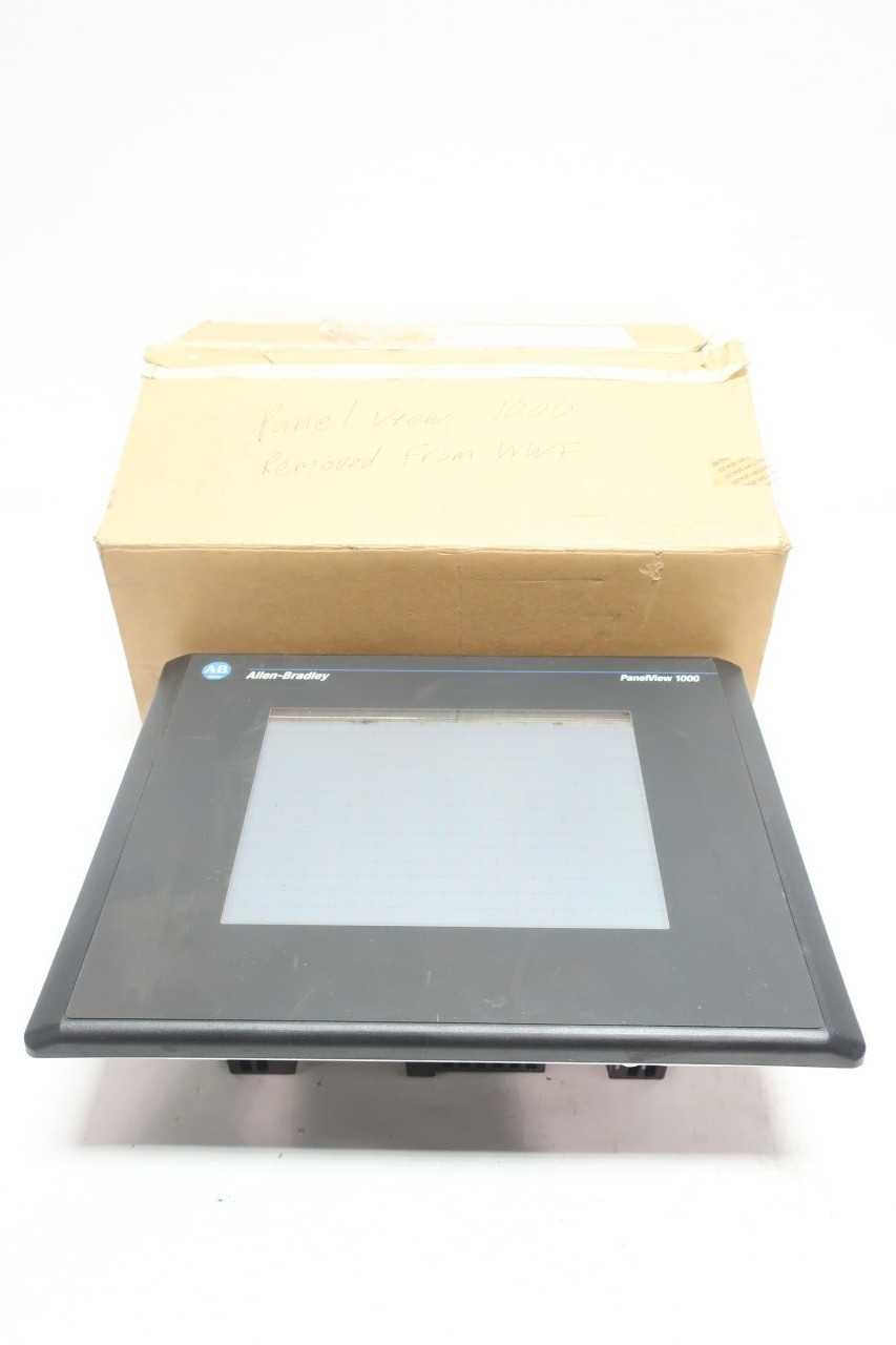 ALLEN BRADLEY 2711-T10C8 PANELVIEW 1000 OPERATOR INTERFACE PANEL - AUTOMATION & CONTROLS