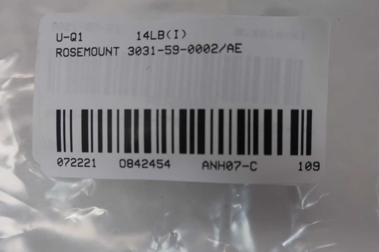 ROSEMOUNT 3051L4AG0XD11AAM5K5 GAGE PRESSURE TRANSMITTER - INSTRUMENTATION