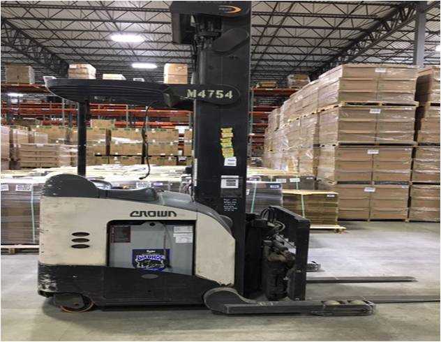 2005 Crown RD5225-30 double deep reach truck, Hebron, KY - FORKLIFTS