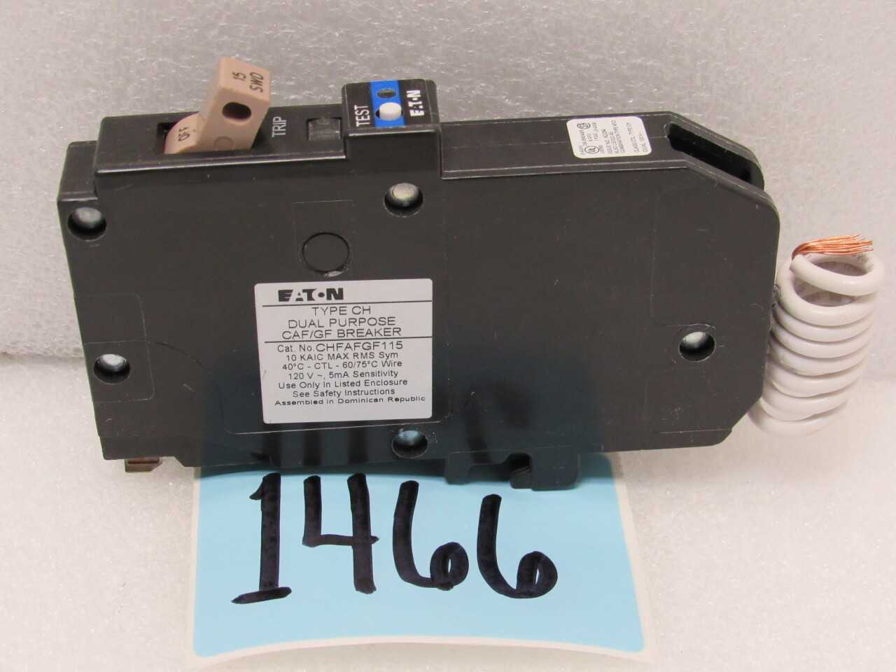 Eaton Circuit Breakers - CIRCUIT BREAKERS