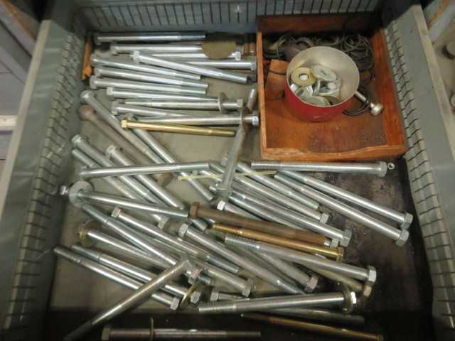 4 Drawer Tool Cabinet and Contents - MISCELLANEOUS