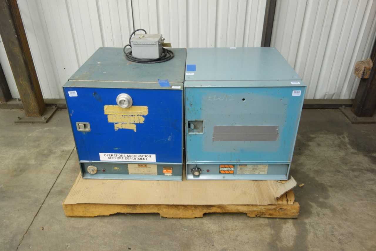 LOT OF 2 GULLCO MODEL 350 ELECTRODE STABILIZING OVEN/FLUX HOLDING OVEN, MODEL 350 - MACHINING ACCESSORIES & TOOLING