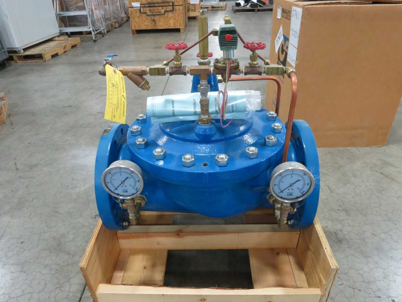 CLA-VAL 134-23CFSY SOLENOID CONTROL VALVE 8IN - CONTROL VALVE