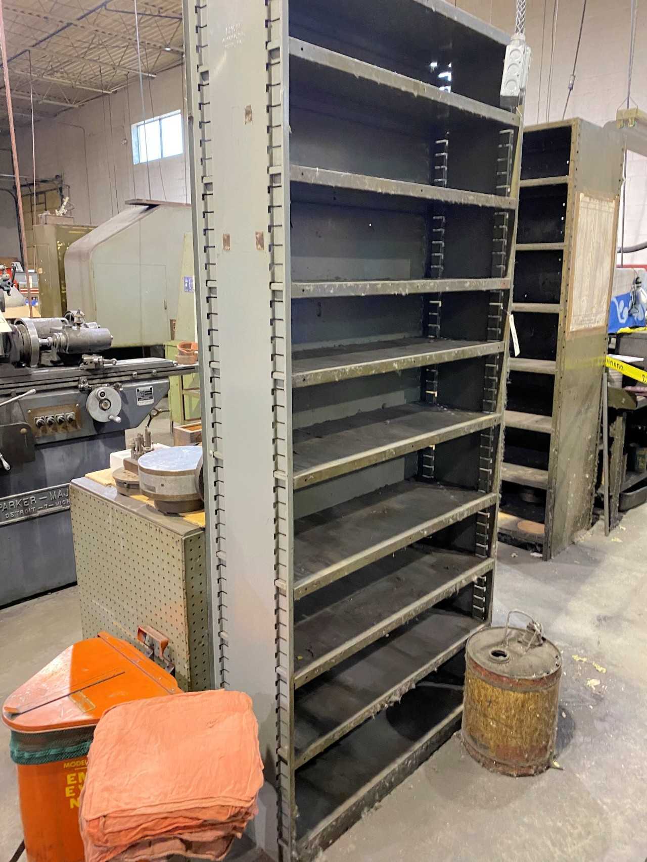 Lot) (4) Shelving Units - SHELVING