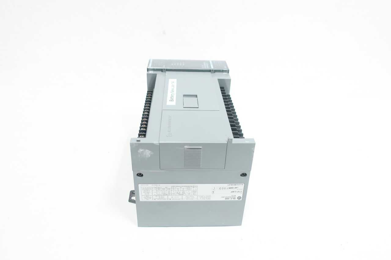 ALLEN BRADLEY 1747-L40F SER A PROCESSOR MODULE - AUTOMATION & CONTROLS