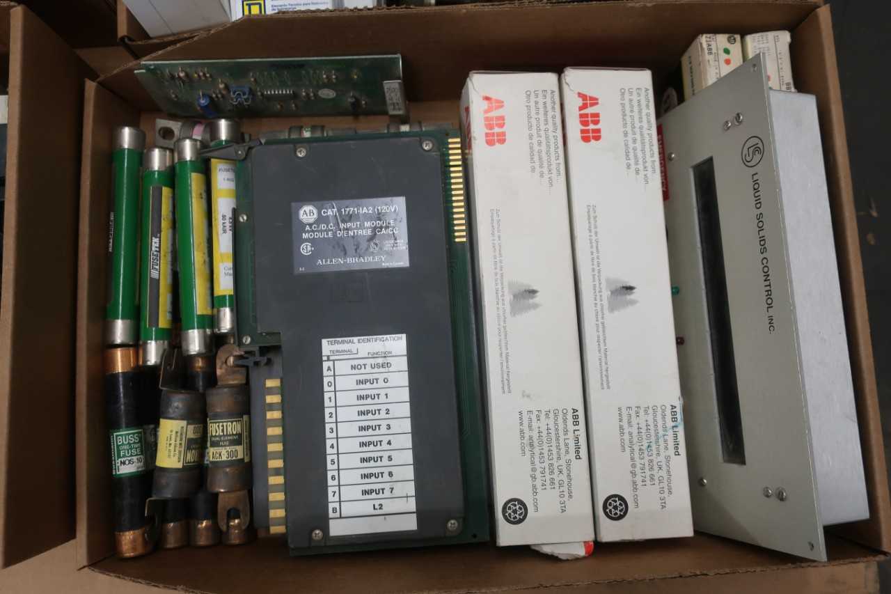 4 PALLETS OF ASSORTED ELECTRICAL COMPONENTS - ELECTRICAL COMPONENTS