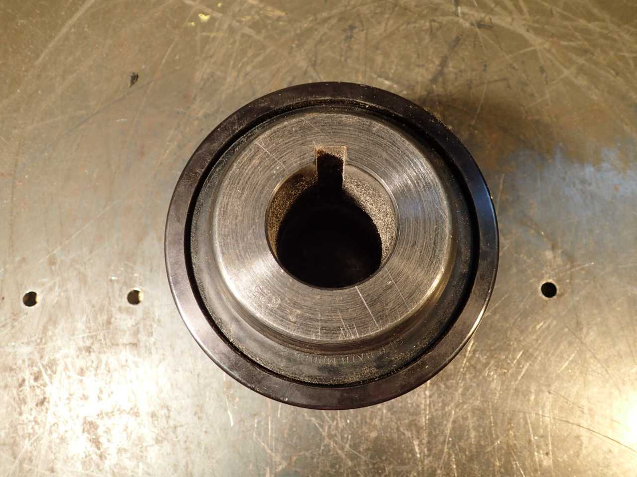 Sier-Bath Flexible Gear Coupling: 1-5/8" (1.625") Bore, 3/8" x 3/16" Keyway NOS - POWER TRANSMISSION