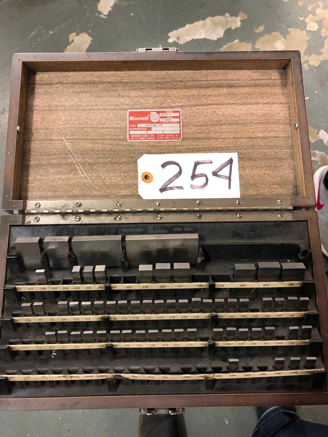 Starrett Gage Blocks - PROCESS EQUIPMENT