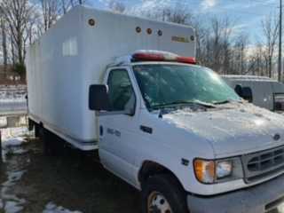 2000 FORD ECONOLINE SUPER DUTY VAN - HYDRO EXCAVATOR TRUCKS