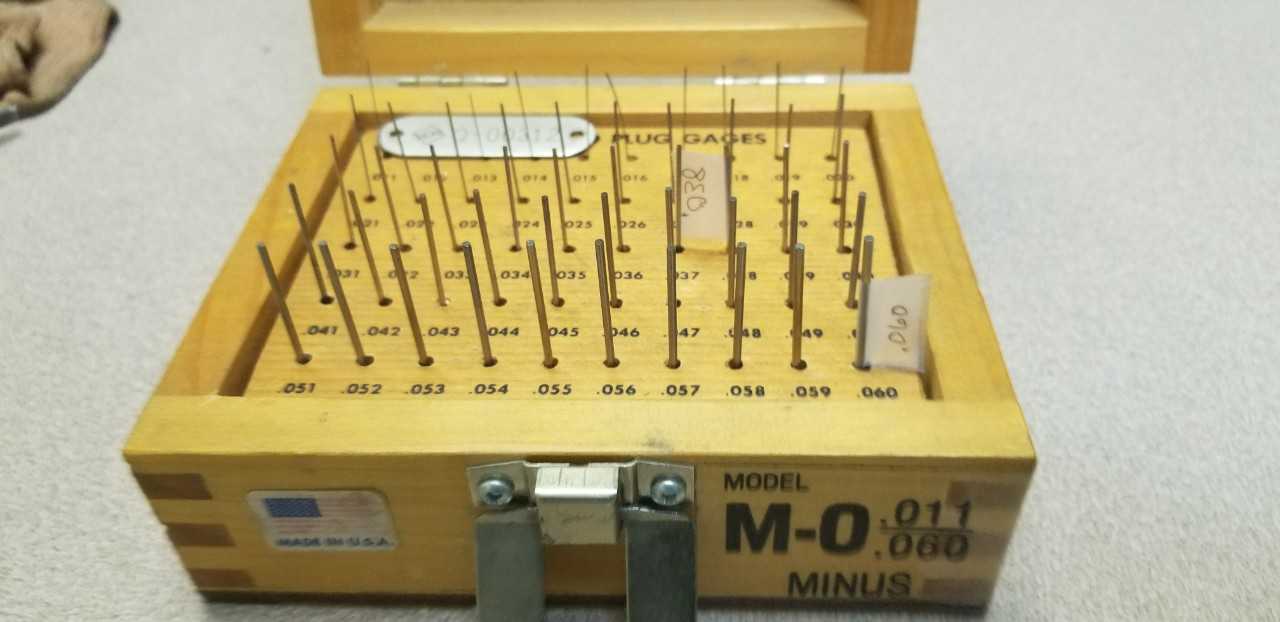 Meyer Pin Gauge Set - INSTRUMENTATION