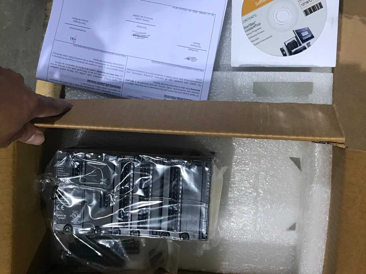 GE PLC Module RMIO - LGGGXXXXX (QTY 1) - AUTOMATION & CONTROLS