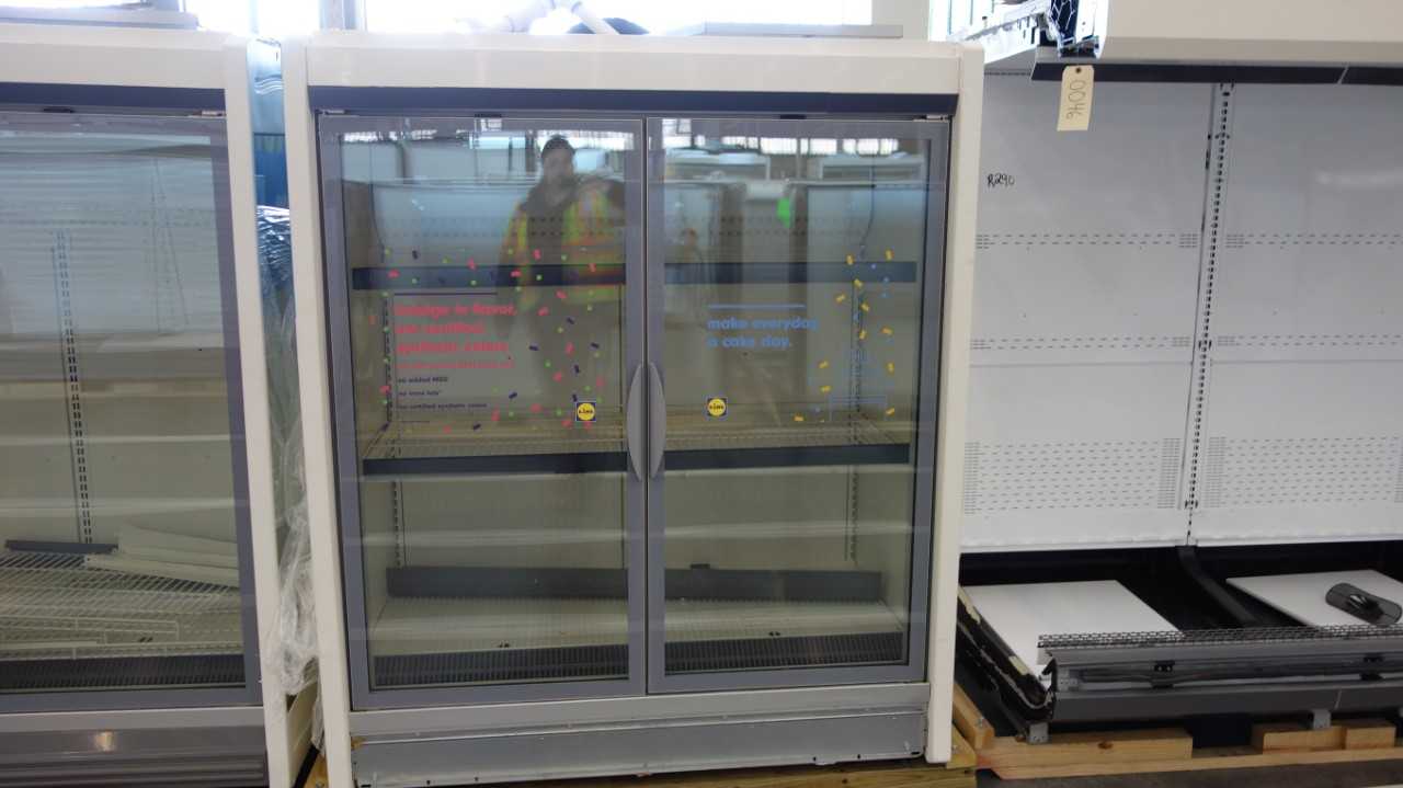 AHT VENTO GREEN MC FREEZE 156 2 DOOR MULTI-SHELF CHEST CAKE FREEZER 1.050W 208-240V-AC
