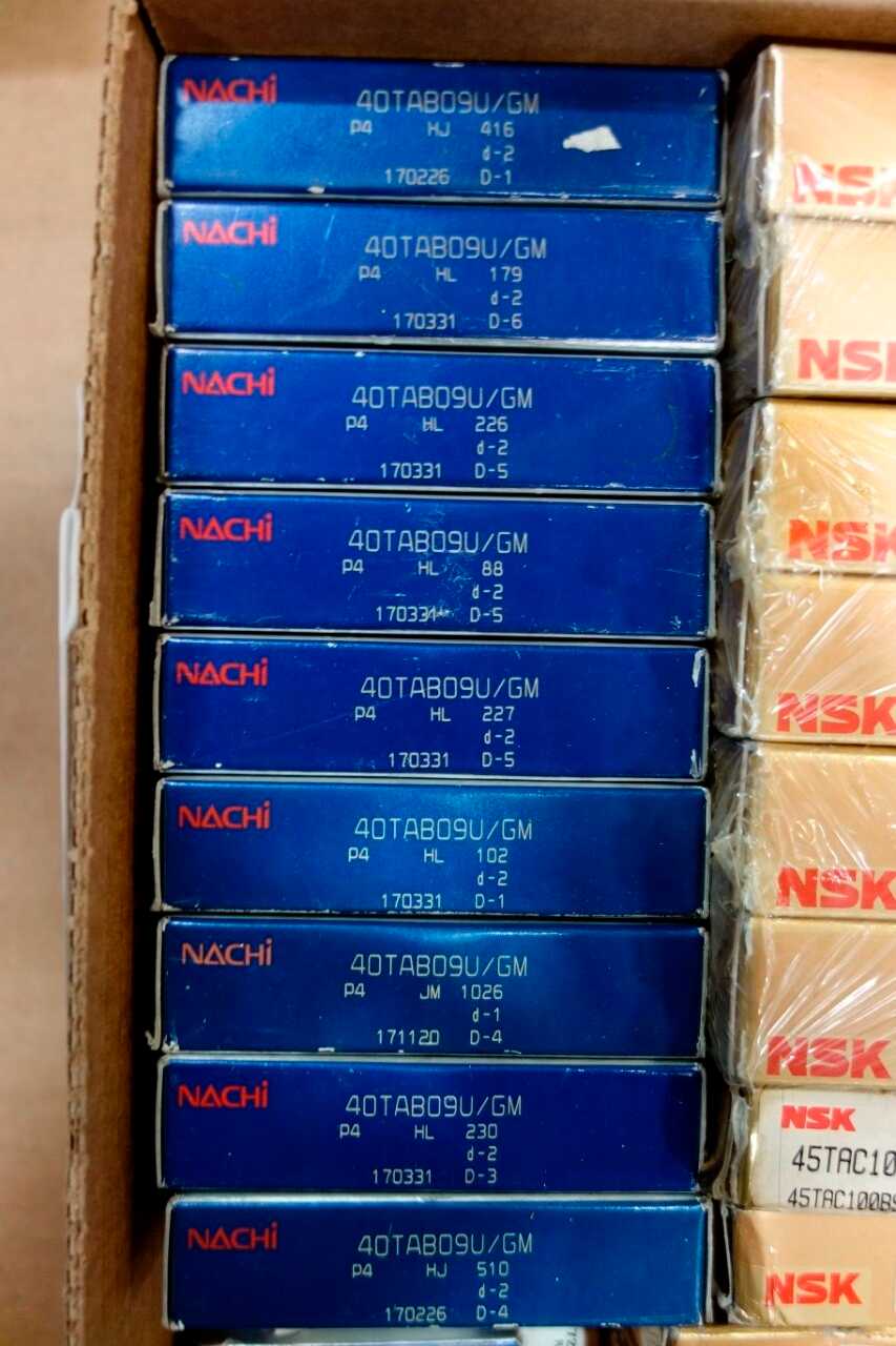 LOT OF ASSORTED PRECISION BEARINGS - BEARINGS
