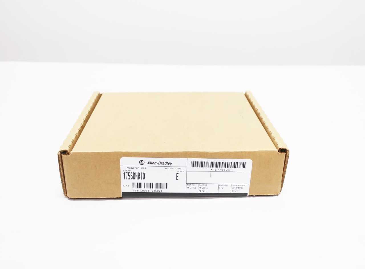 ALLEN BRADLEY 1756-DHRIO CONTROLLOGIX SER E INTERFACE COMMUNICATION MODULE - AUTOMATION & CONTROLS