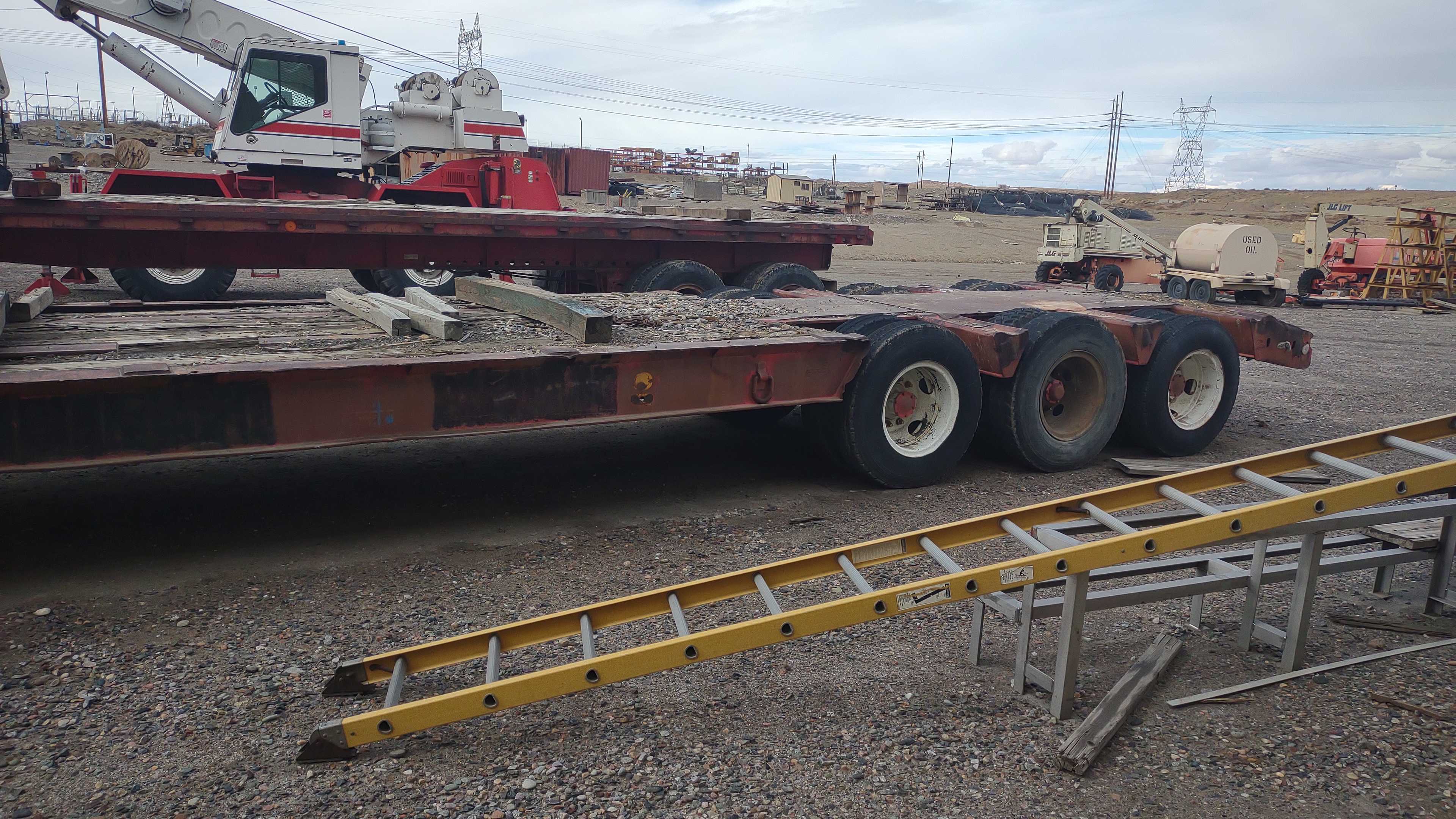 1968 HYSTER LOWBOY TRAILER 50' - TRAILERS