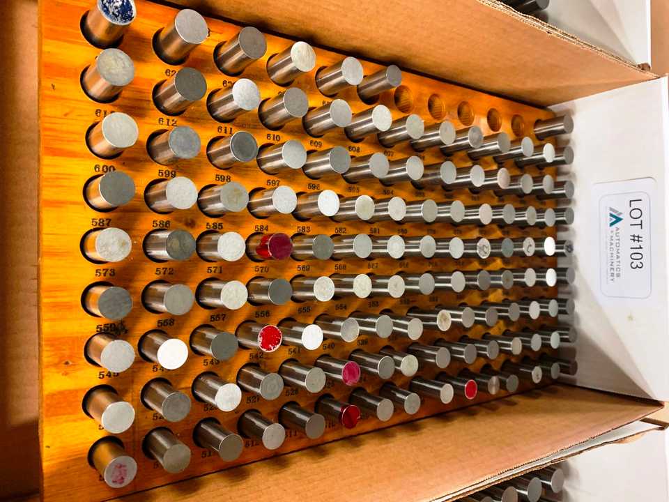 Pin Gauge Set - INSTRUMENTATION Pin Gauge Set - INSTRUMENTATION