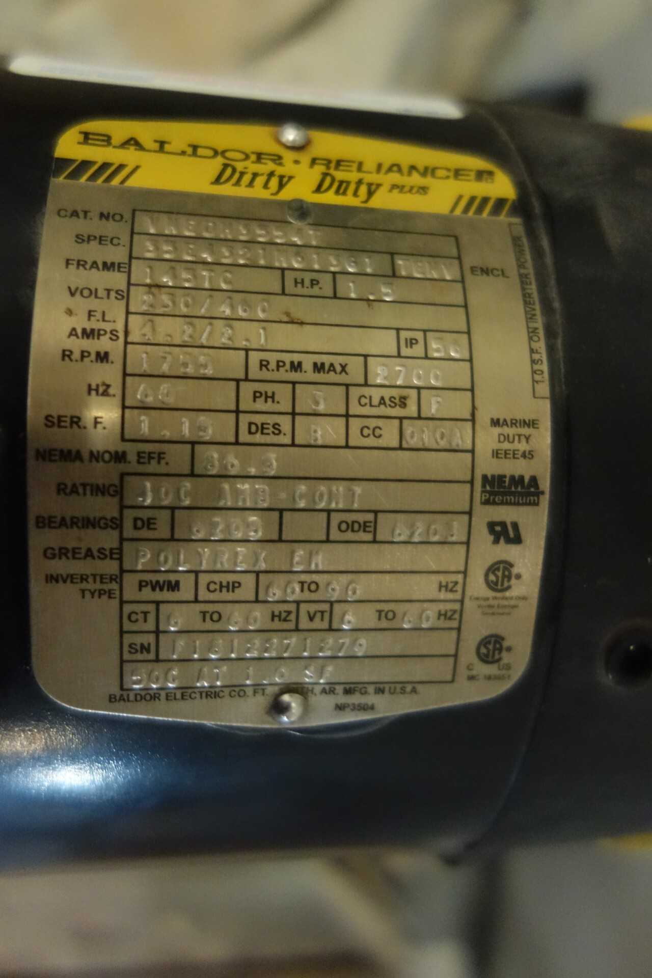MILTON ROY MILROYAL MCP181 8FCCM1TMGFFSEST11 METERING PUMP - METERING PUMP