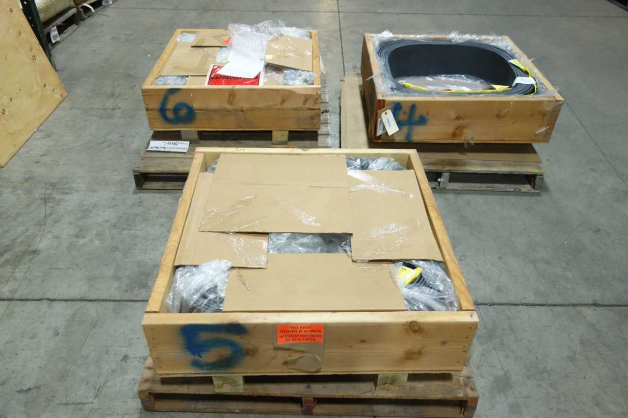 LOT OF 3 CONTAINMENT SEAL DIAPHRAGMS - MATERIAL HANDLING