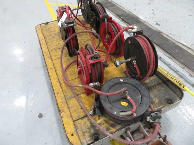 Air Hose Coil Reels (7) in this LOT - MISCELLANEOUS