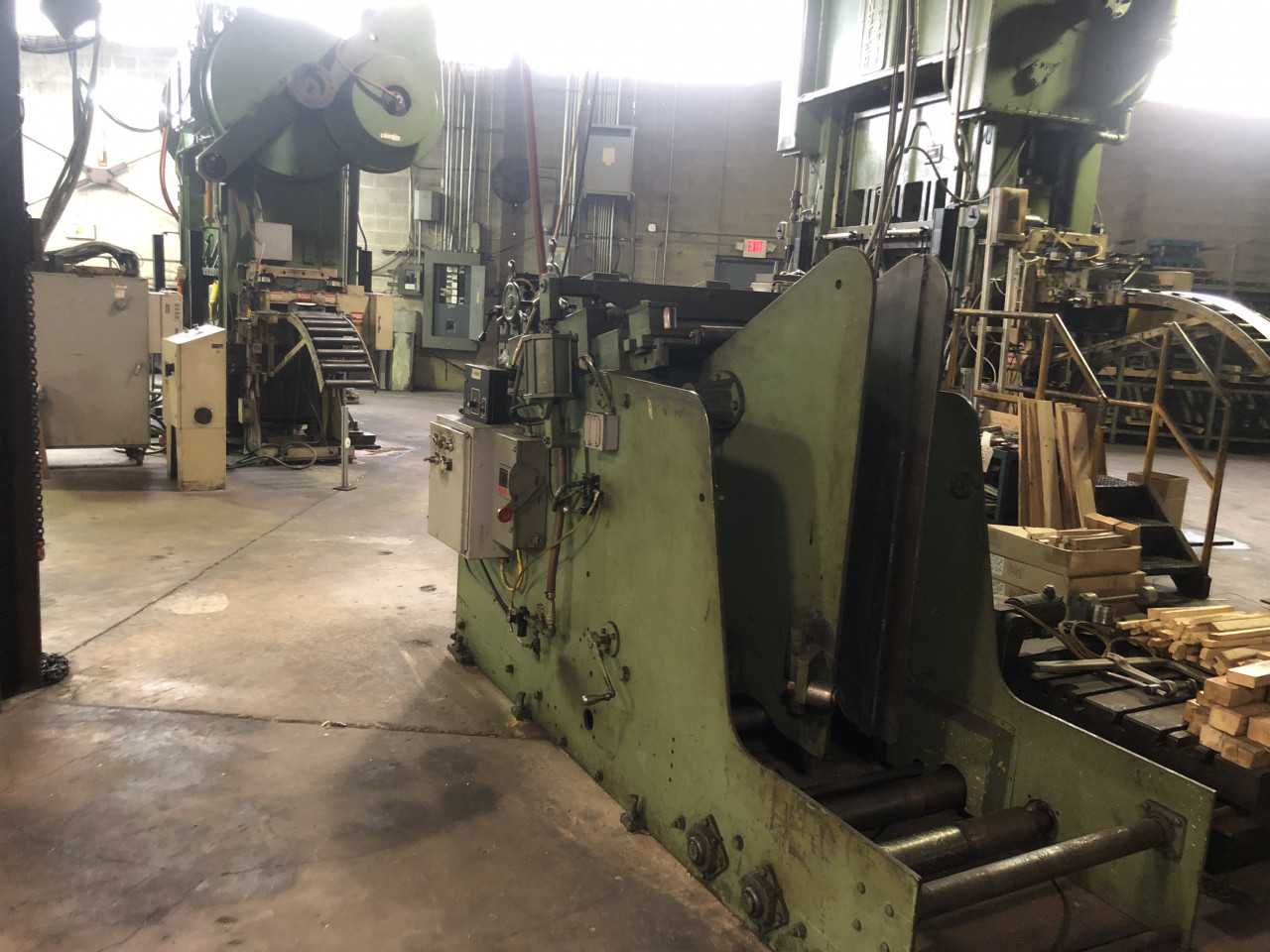 20" Rowe Cradle Straightener - MACHINE TOOLING