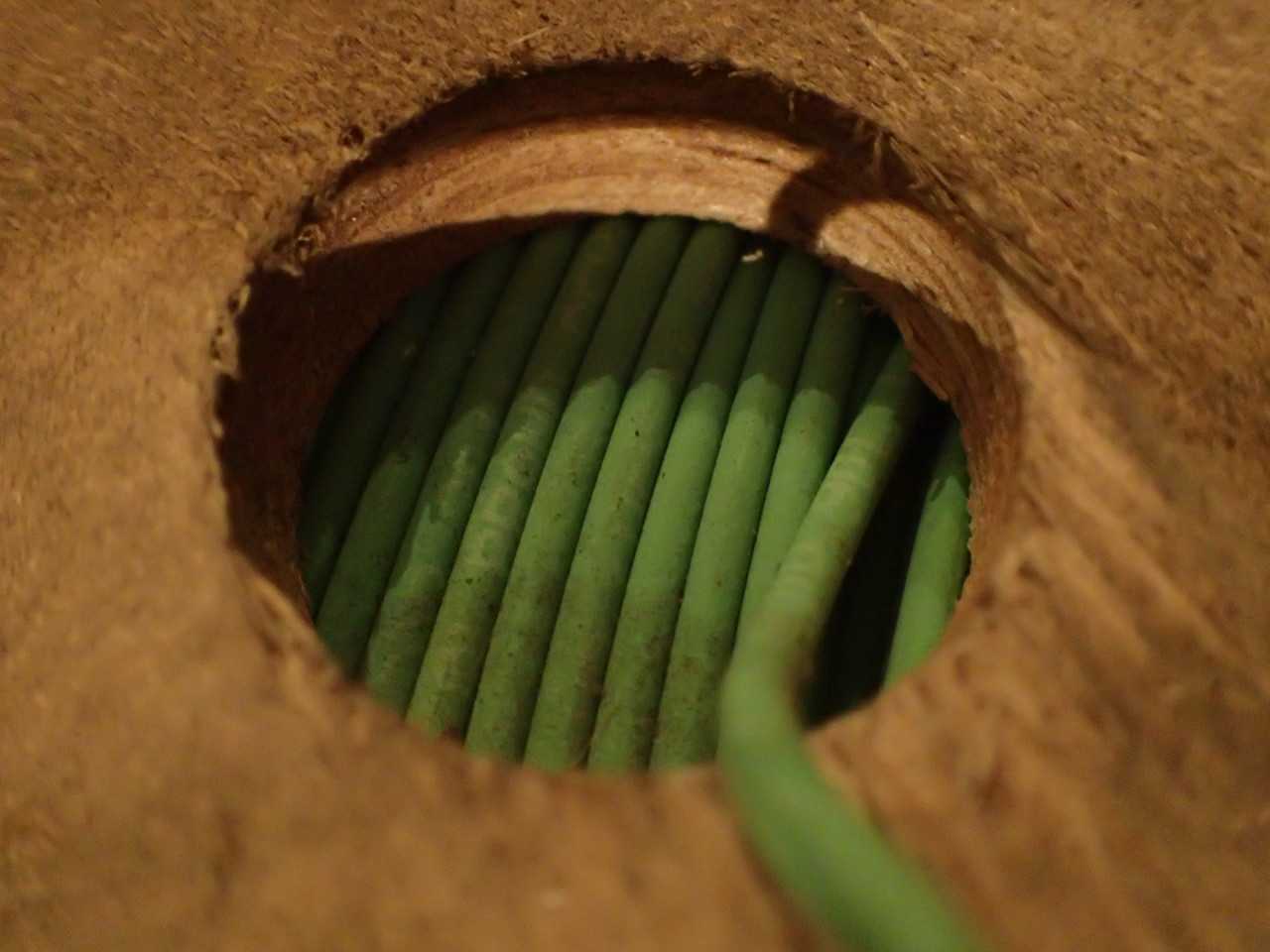 13,460 Foot Spool 18-AWG Ultrol SIS/XHHW 7-Strand Green Insulated Wire: NOS - ELECTRICAL COMPONENTS