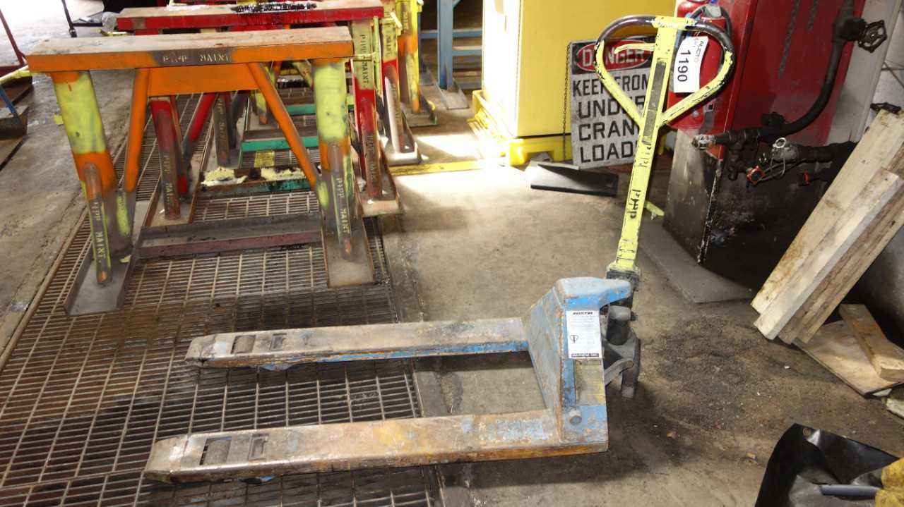 MULTITON PALLET JACK 5500LB - MANUAL PALLET JACKS