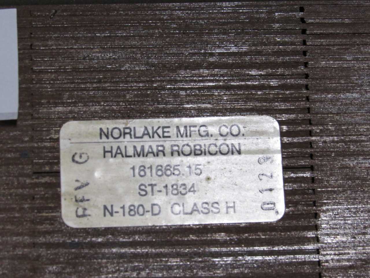 Norlake Halmar Robicon - INDUSTRIAL PARTS