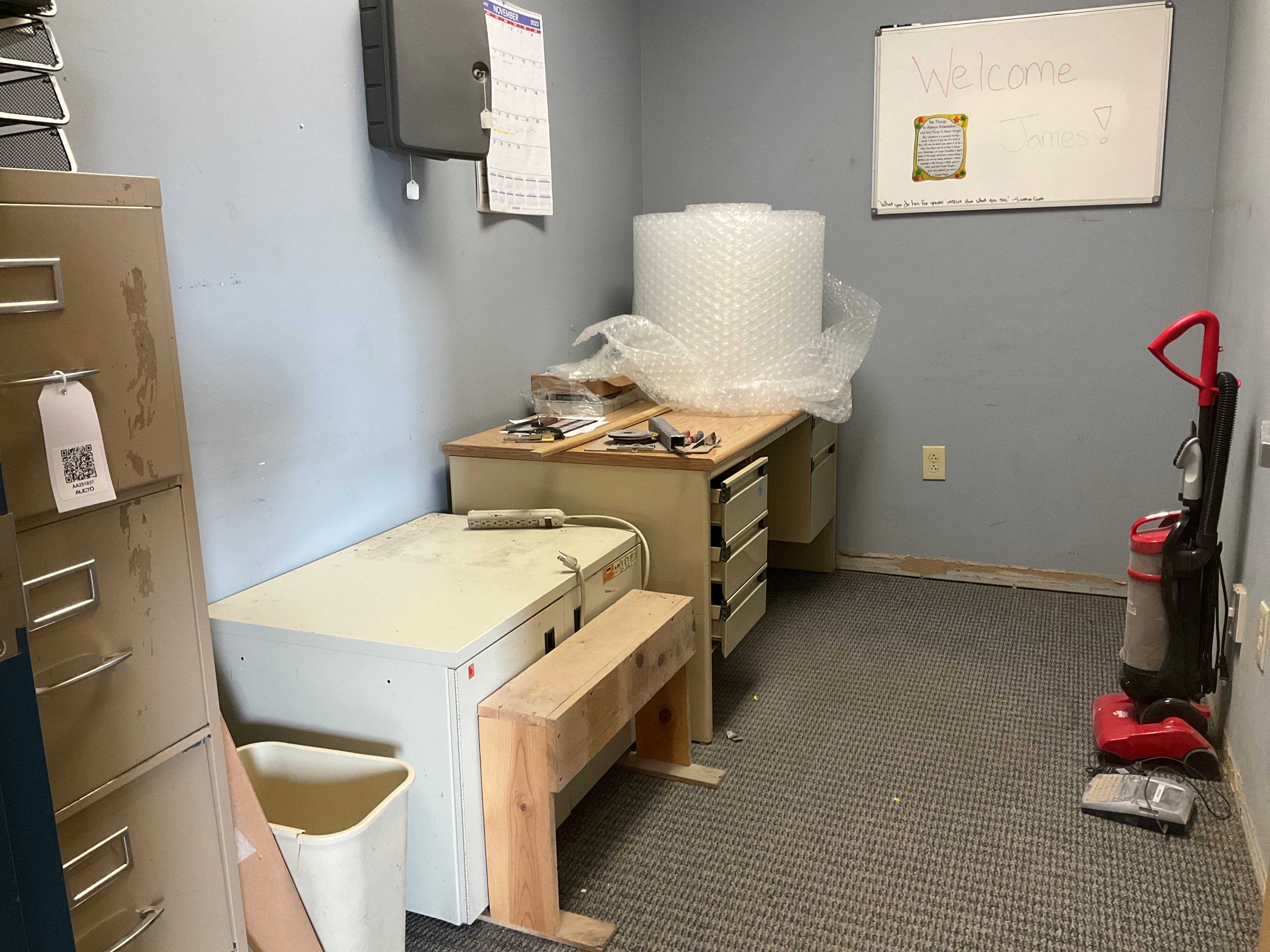 BULK LOT OF OFFICE EQUIPMENT AND CONSUMABLES - PLANT & FACILITY