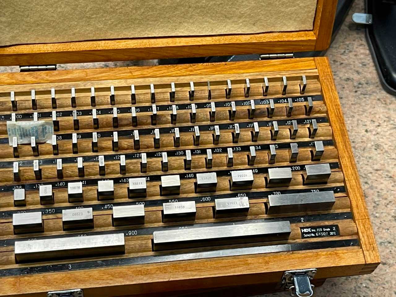 Fowler Gage Block Set - ELECTRIC POWER TOOLS