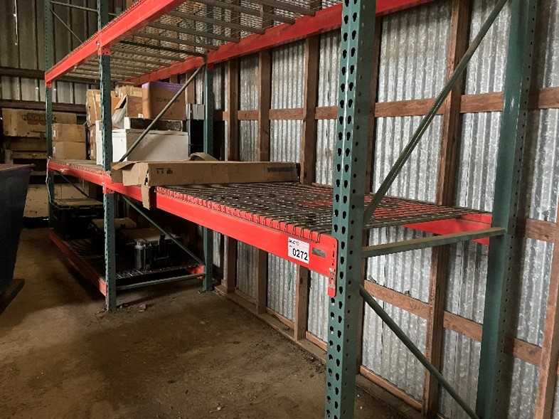 LOT OF SHELVING - SHELVING