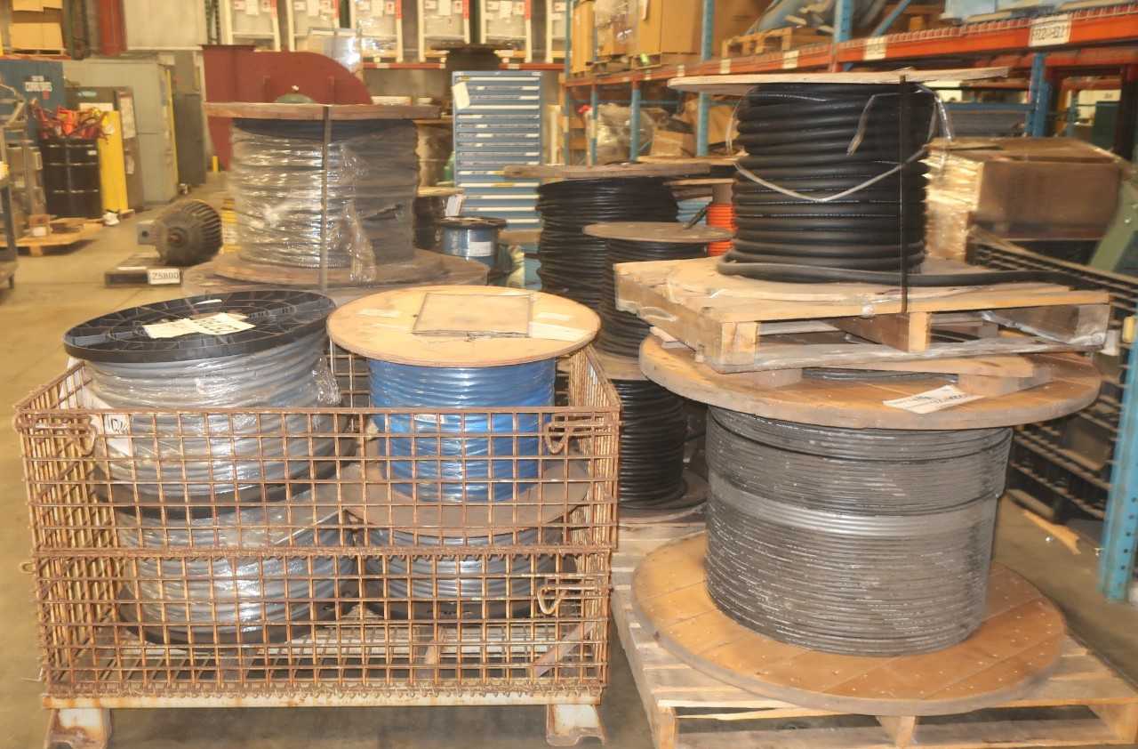 6 PALLETS OF ASSORTED THERMO CABLE-WIRE - WIRE MANUFACTURING
