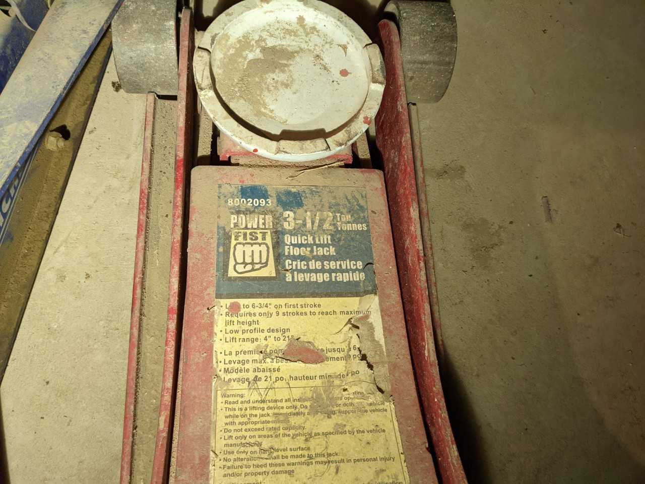 Lot of 3 Floor Jacks - MATERIAL HANDLING