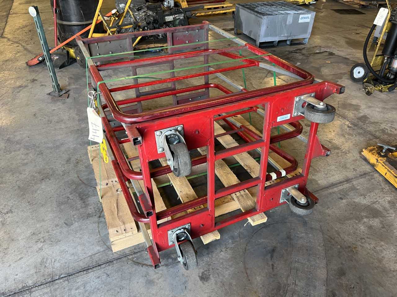 Upright pannel carts on casters - ROLLING CARTS