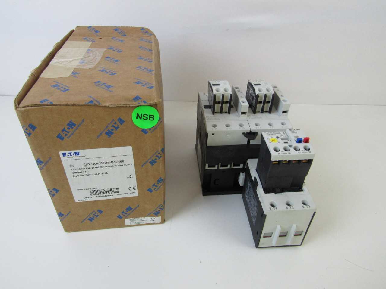 Quantity of 1x XTAR065D11B5E100 Starters - MOTOR STARTERS