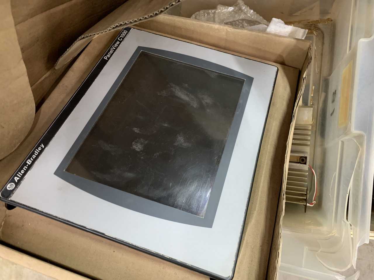 CRATE OF ELECTRICAL AUTOMATION EQUIPMENT PARTS MICRO MOTION ALLEN-BRADLEY ETC - MISCELLANEOUS
