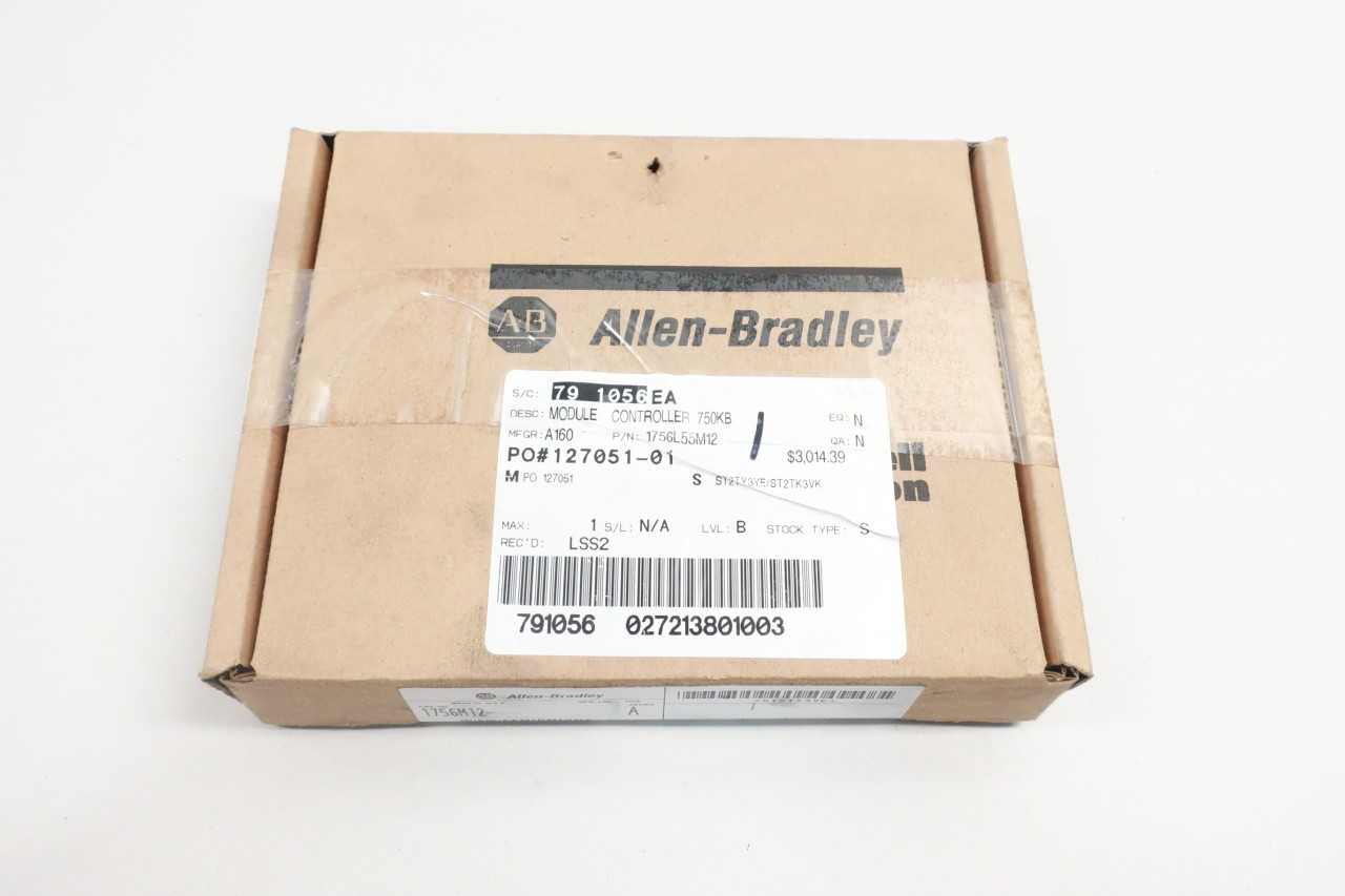 ALLEN BRADLEY 1756-M12 MEMORY MODULE SER A - AUTOMATION & CONTROLS