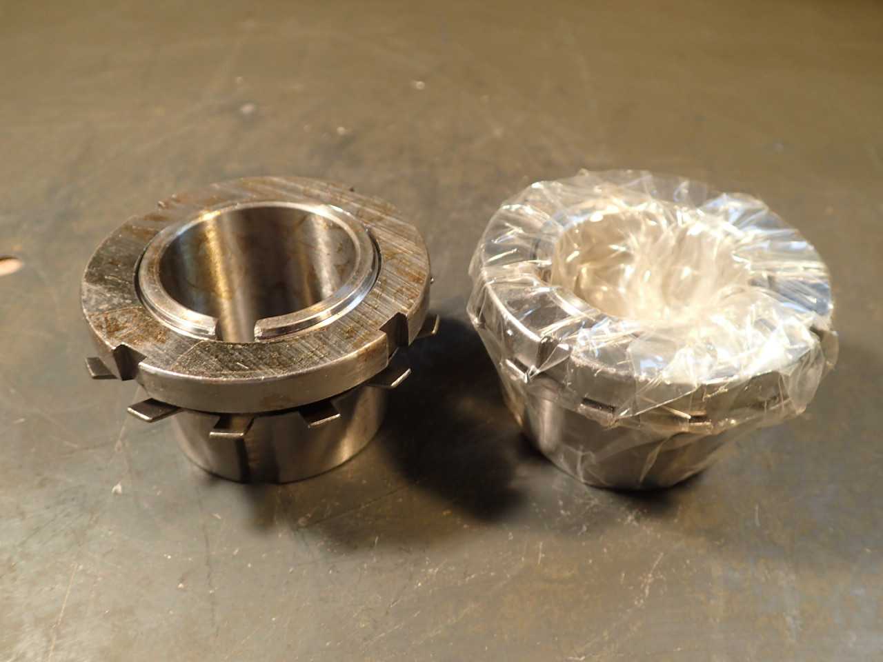 2 Piece Lot of KBZ H309-23 Tapered Bearing Adapter Sleeve for 40mm Metric Shafts - TOOLING FOR LATHE