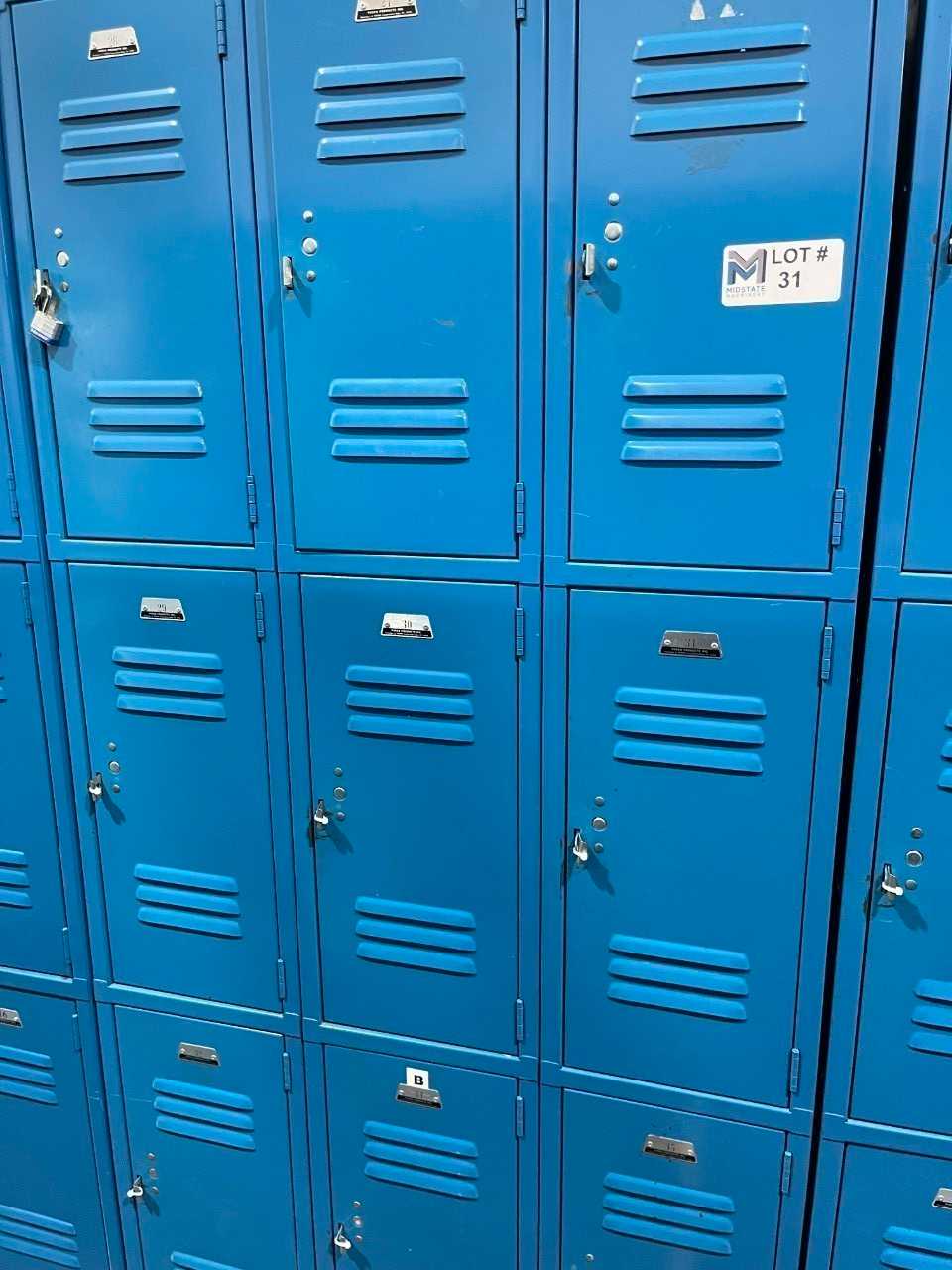 9 Door Locker Unit - TOOL STORAGE