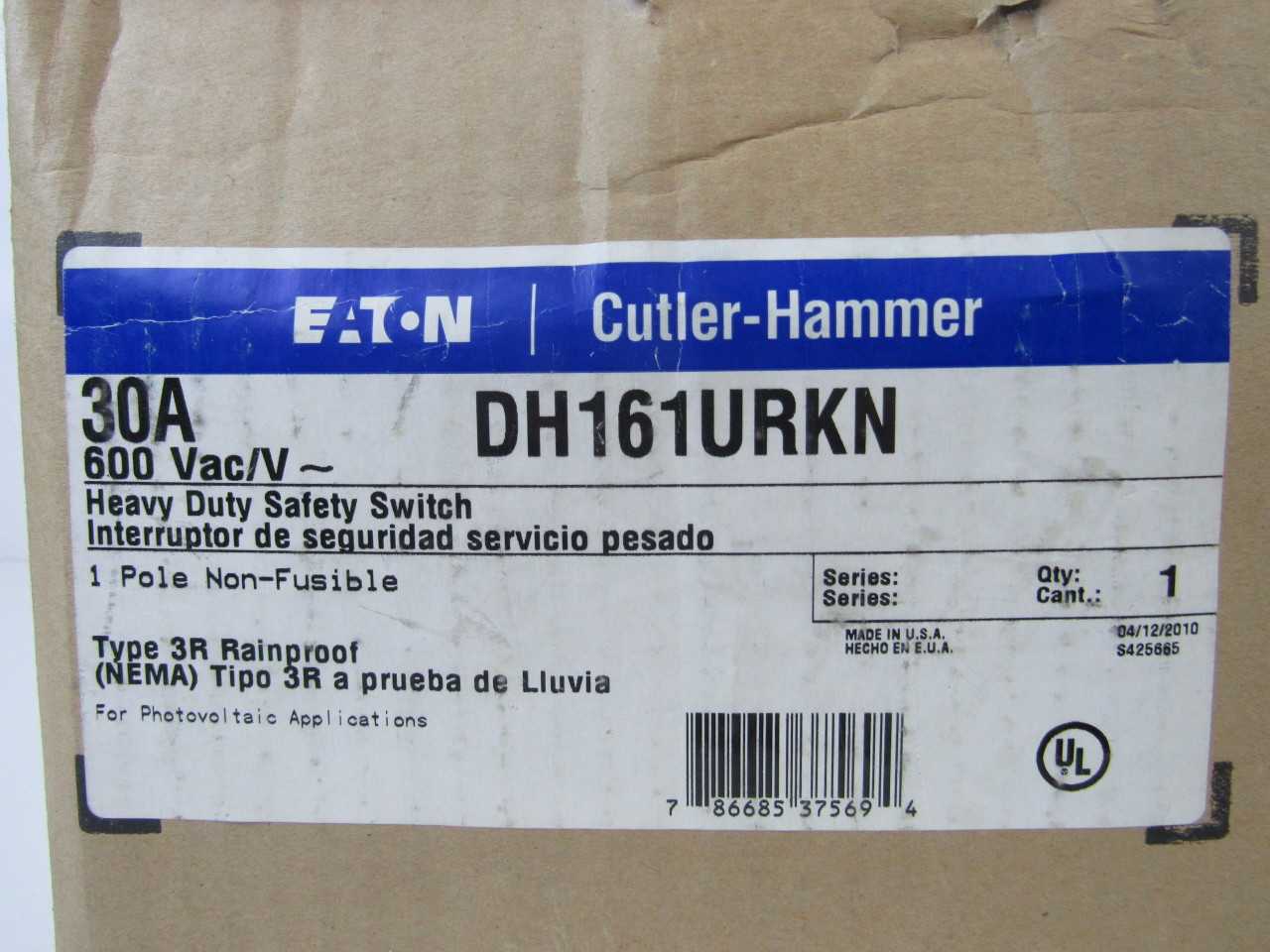 Quantity of 2x DH161URKN Switches - ELECTRICAL COMPONENTS