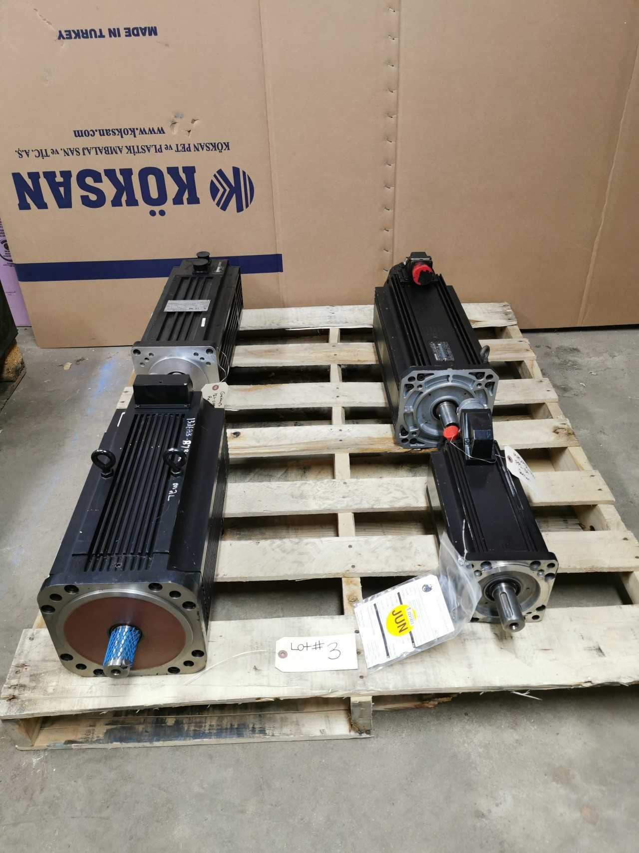 Pallet of New & Refurbished Servo Motors - SERVO