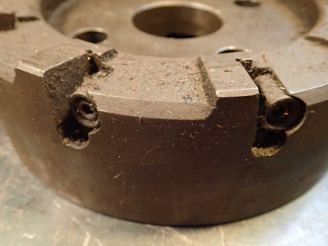Futurmill F765, 8" Right Hand Indexable Carbide Shell Mill: 2" Arbor Hole - MILLING TOOLS