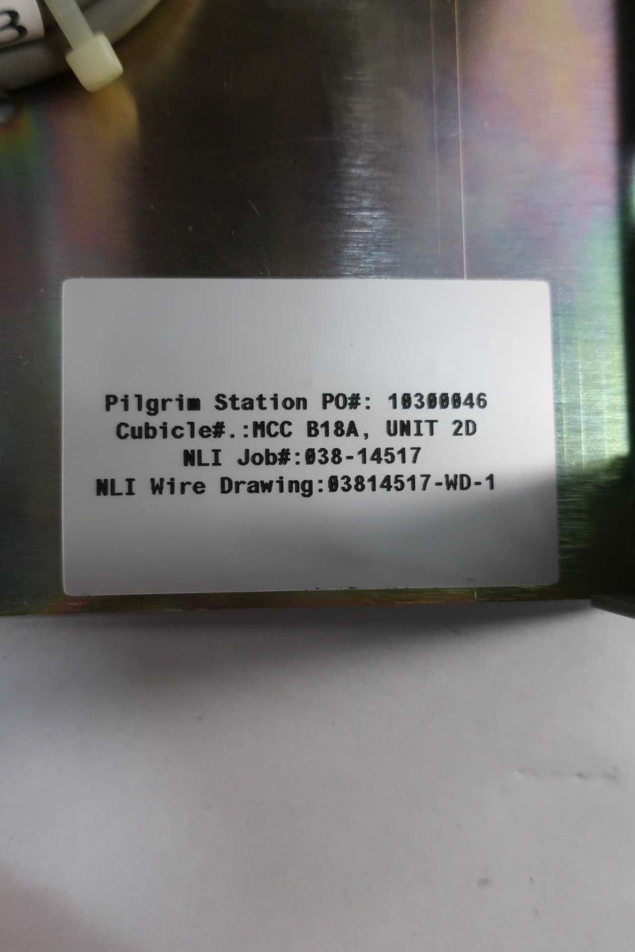 NLI NUCLEAR LOGISTICS 03814517-BM-1 MCC STARTER BUCKET - MOTOR STARTERS