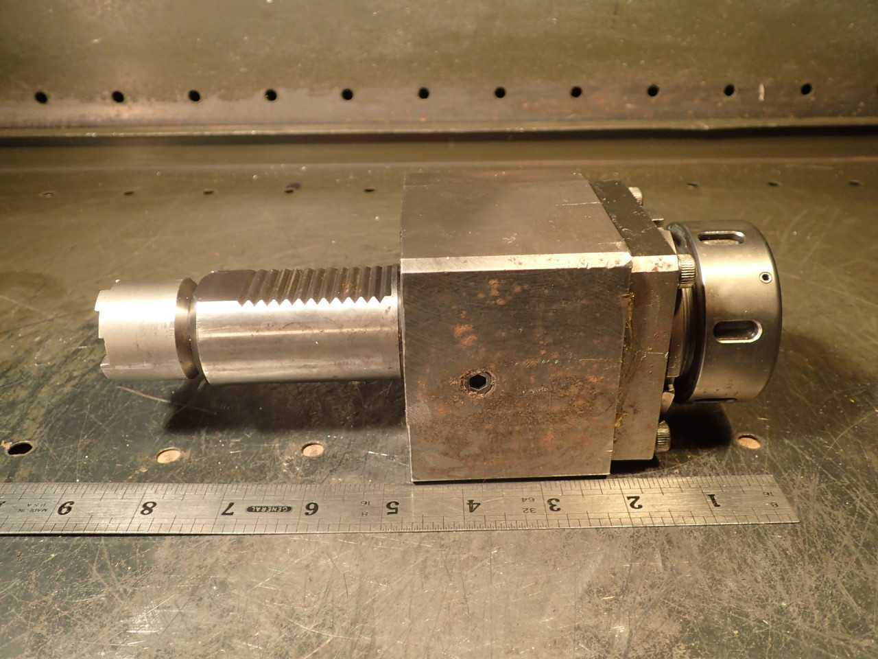 Alps Tool Front Face ER-40 Collet Chuck Live Tool Holder Okuma Clutch Drive - HOLEMAKING TOOLS