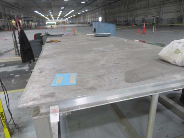Large Heavy Duty Aluminum Precision Table, 90" X 180" - MISCELLANEOUS