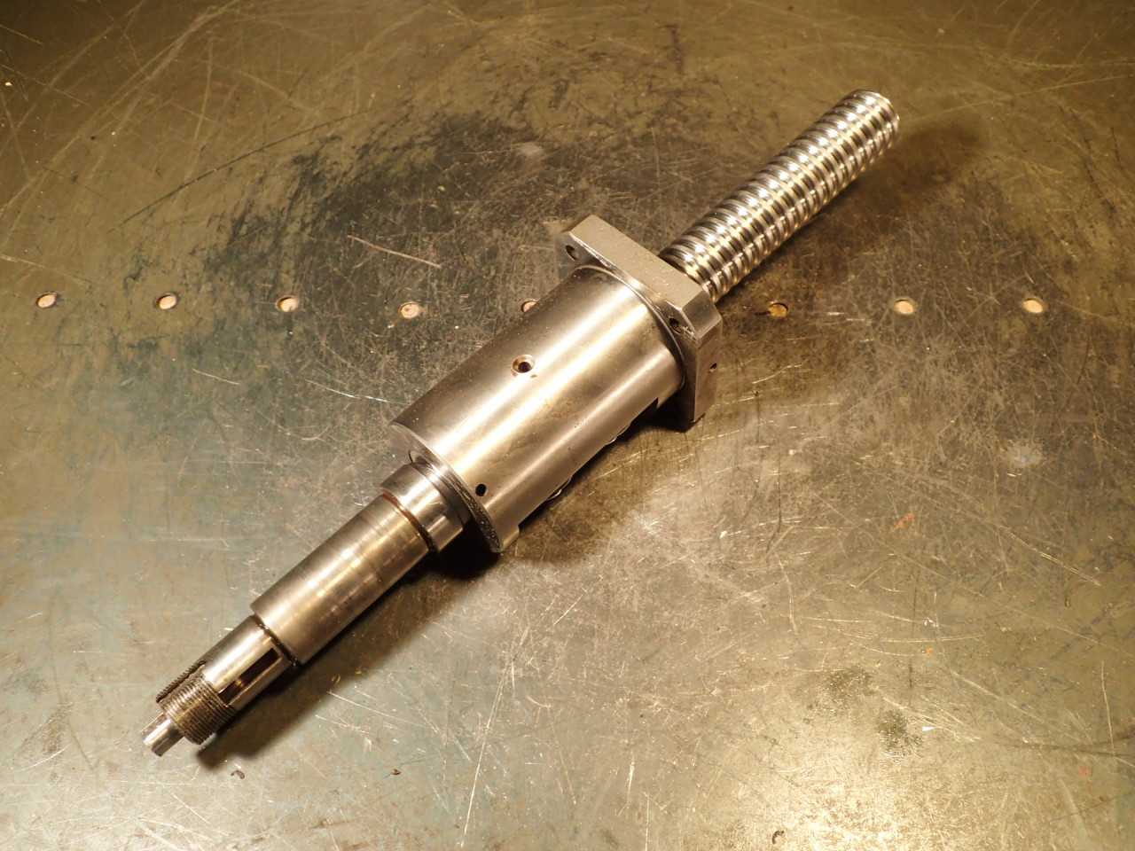Barnes Ind Ball Lead Screw: 6mm Pitch, 135mm Travel, 350mm OAL Mazak - MACHINING ACCESSORIES & TOOLING