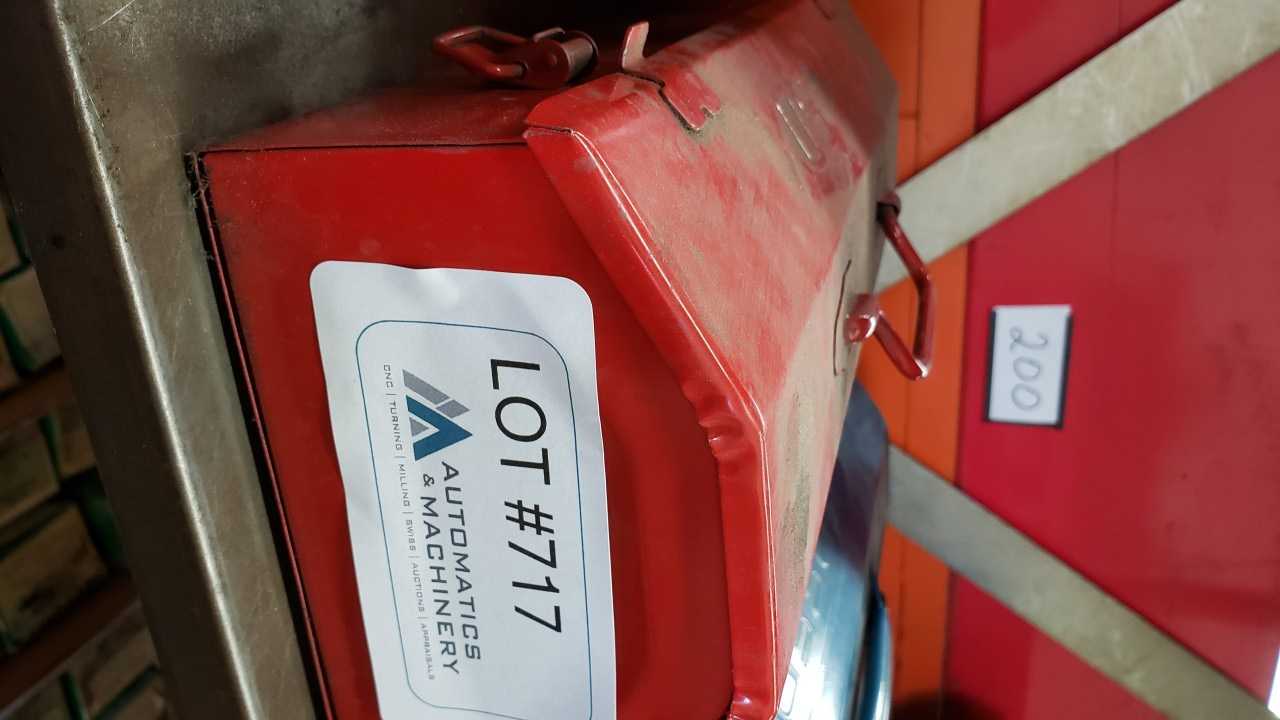 Toolbox with Miscellaneous Items - TOOL STORAGE Toolbox with Miscellaneous Items - TOOL STORAGE