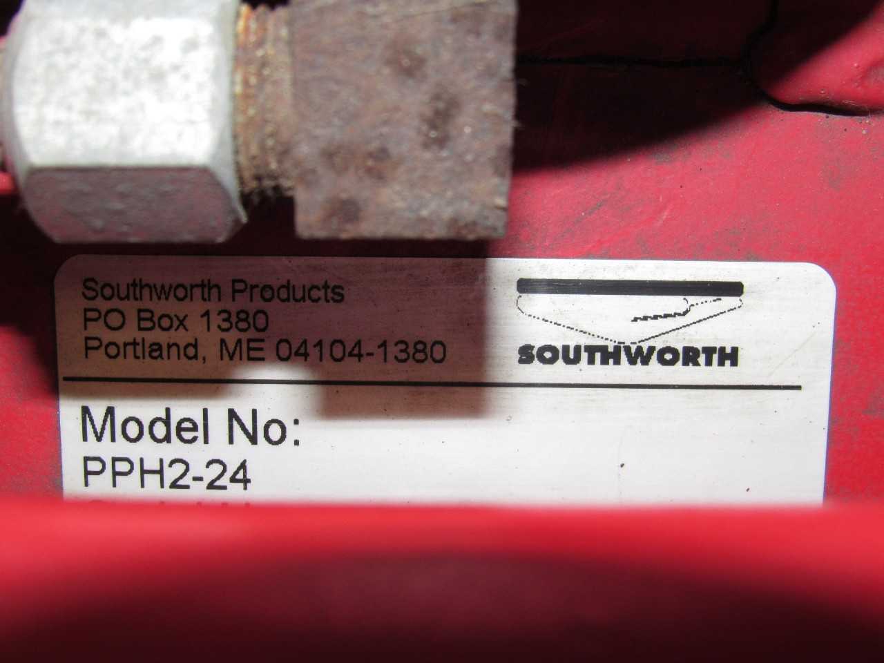 Southworth Hydraulic Pallet Level Loader/Wrapper - PACKAGING